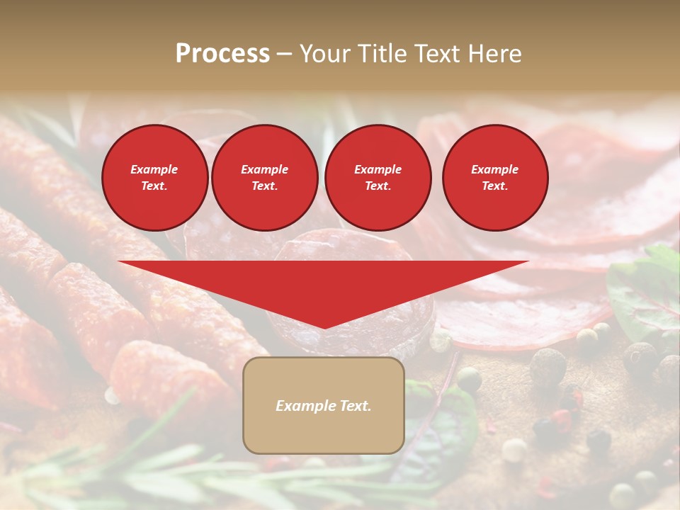 Rustic Rosemary Beef PowerPoint Template