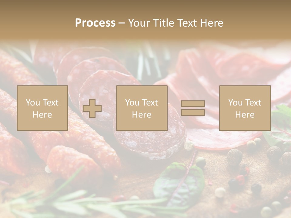 Rustic Rosemary Beef PowerPoint Template