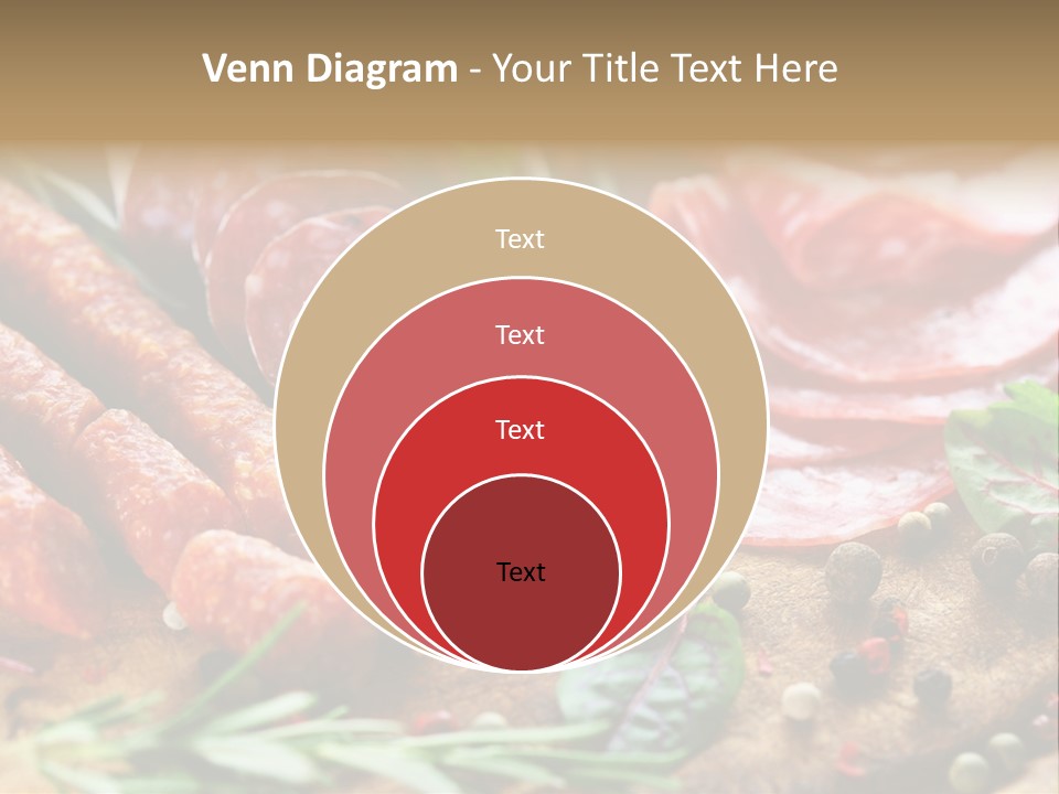 Rustic Rosemary Beef PowerPoint Template