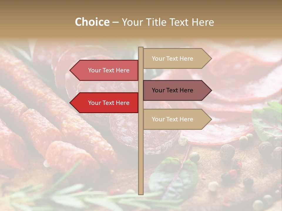 Rustic Rosemary Beef PowerPoint Template