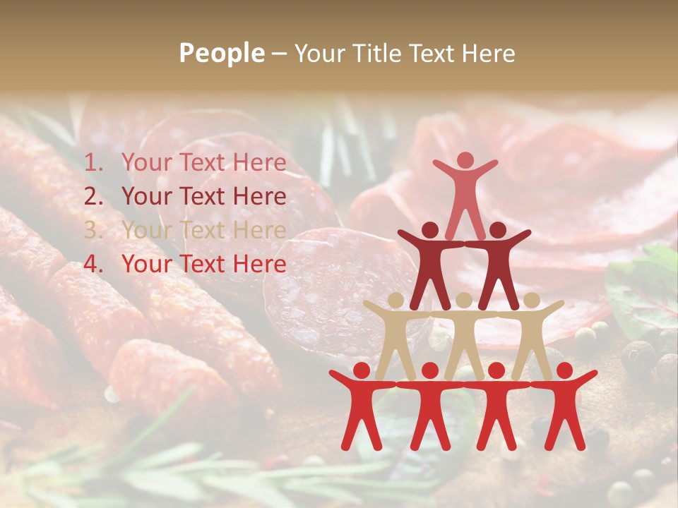 Rustic Rosemary Beef PowerPoint Template