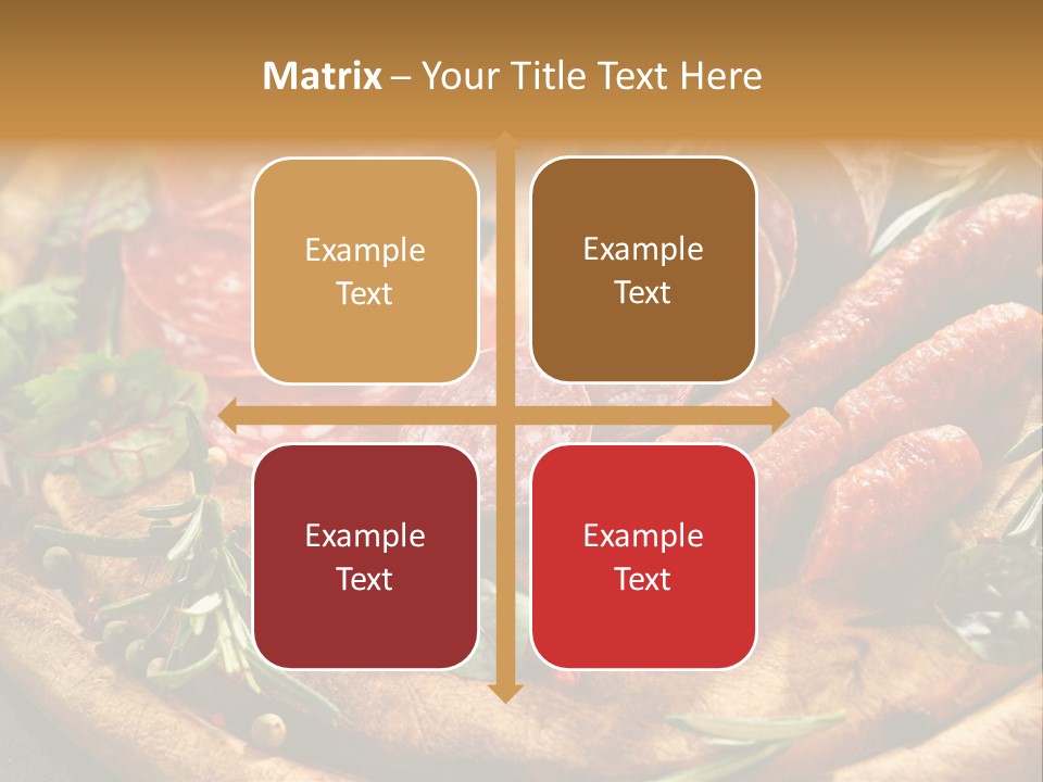 Mediterranean Red Slice PowerPoint Template