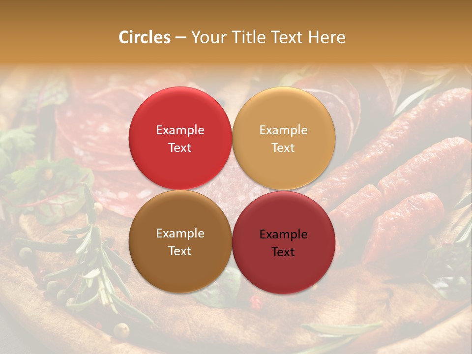 Mediterranean Red Slice PowerPoint Template