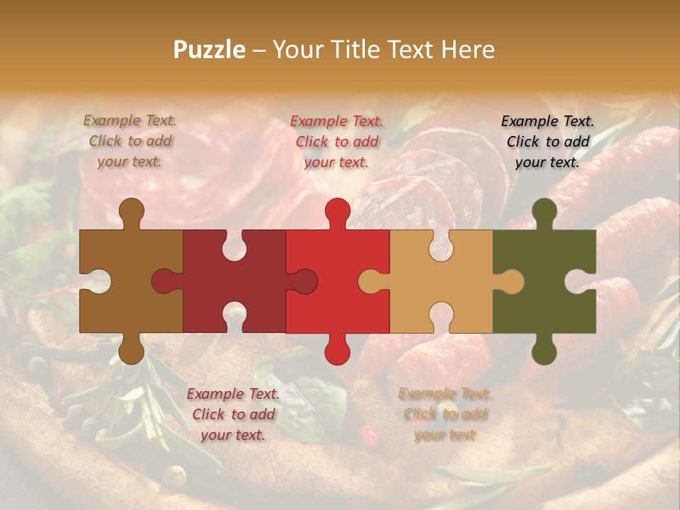 Mediterranean Red Slice PowerPoint Template