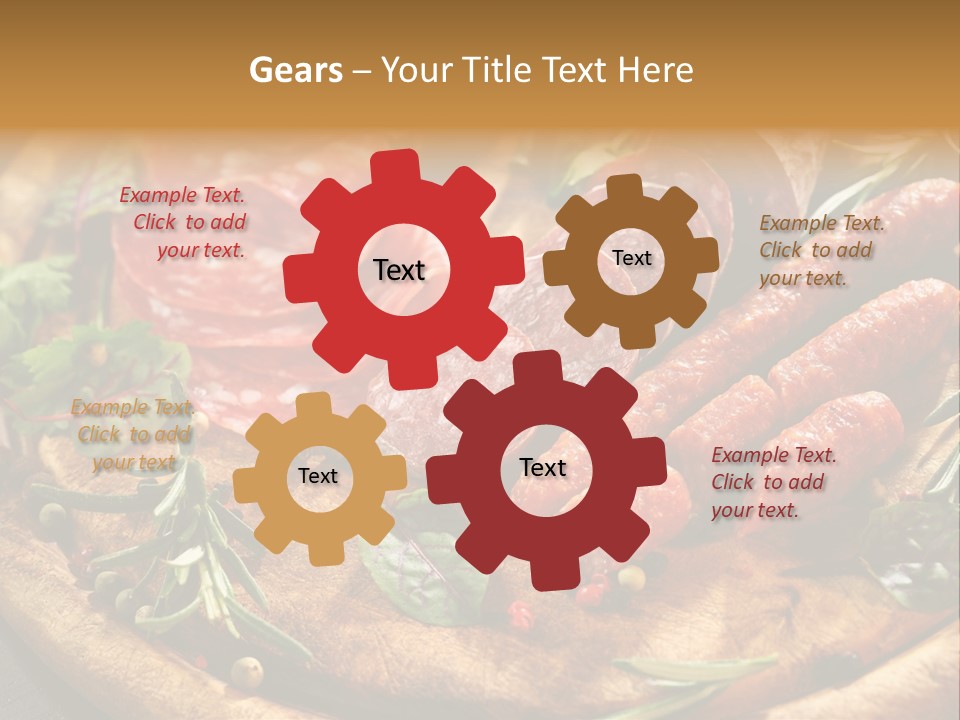 Mediterranean Red Slice PowerPoint Template