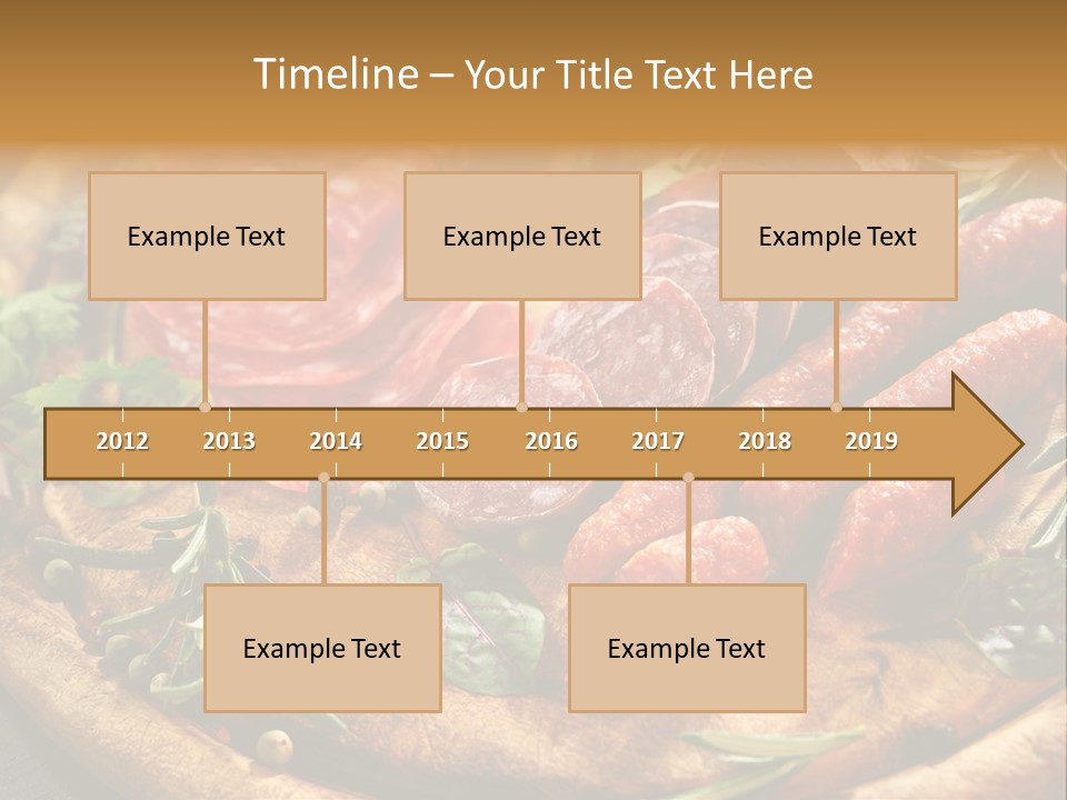 Mediterranean Red Slice PowerPoint Template
