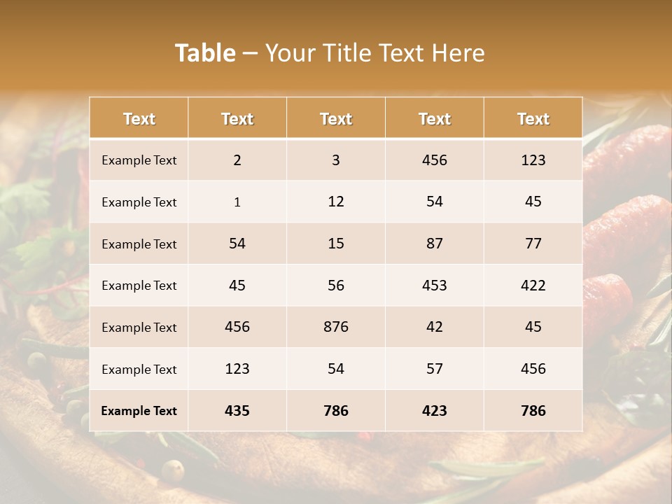 Mediterranean Red Slice PowerPoint Template
