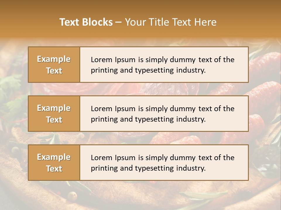 Mediterranean Red Slice PowerPoint Template