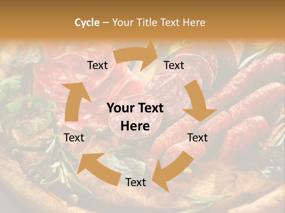 Mediterranean Red Slice PowerPoint Template
