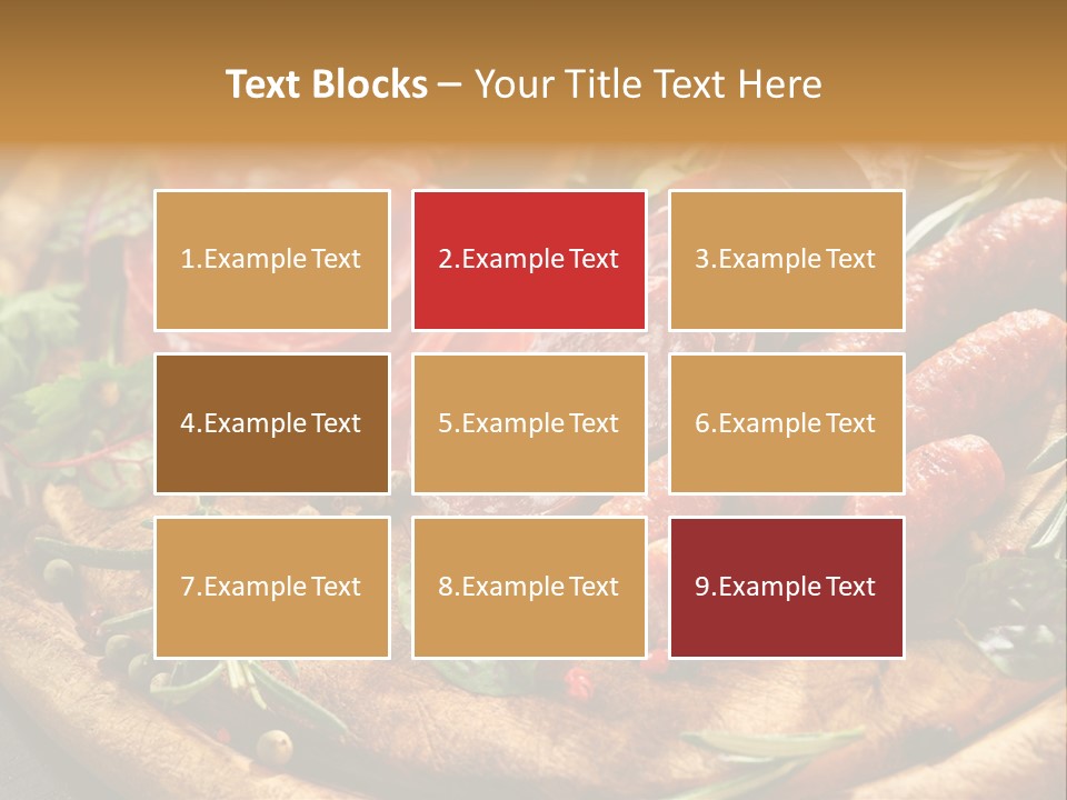 Mediterranean Red Slice PowerPoint Template