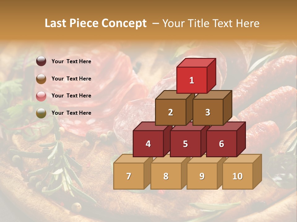 Mediterranean Red Slice PowerPoint Template
