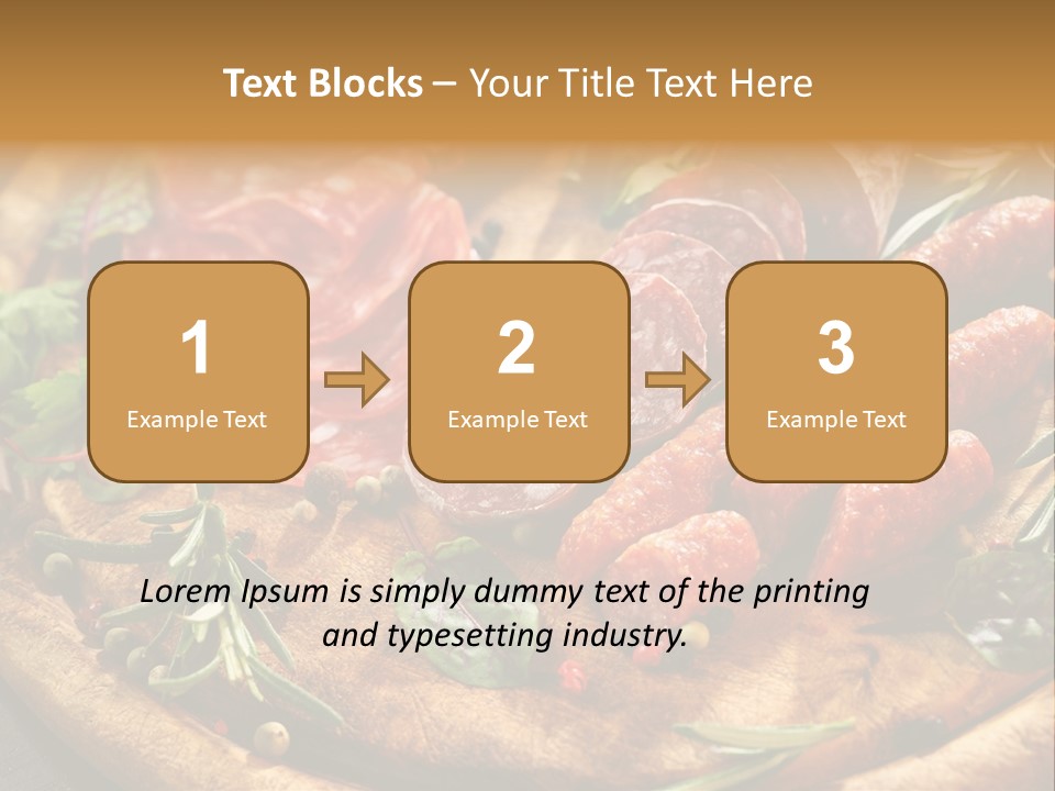 Mediterranean Red Slice PowerPoint Template