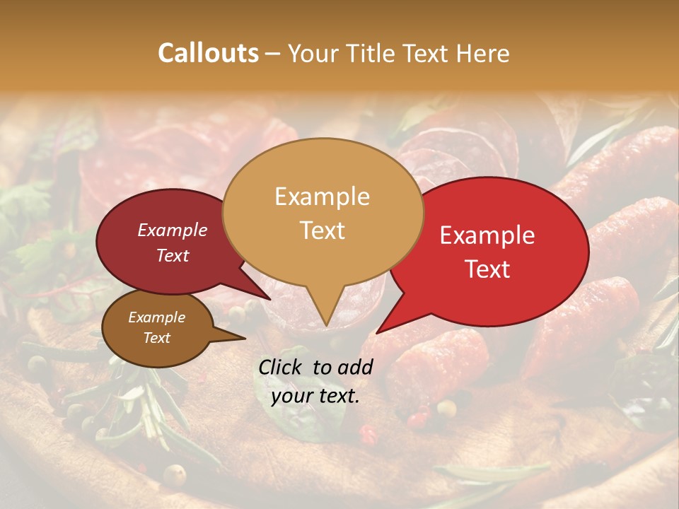 Mediterranean Red Slice PowerPoint Template