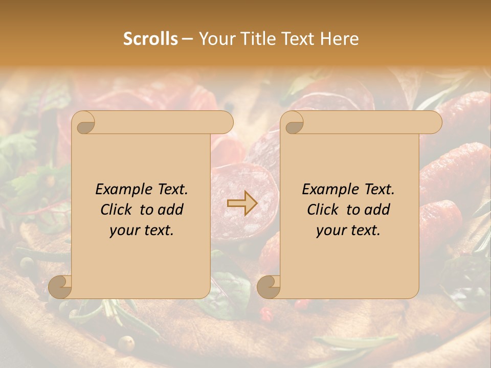 Mediterranean Red Slice PowerPoint Template