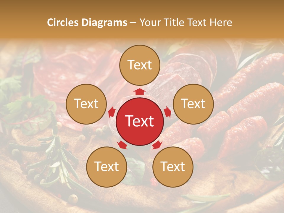 Mediterranean Red Slice PowerPoint Template