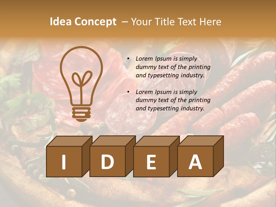 Mediterranean Red Slice PowerPoint Template