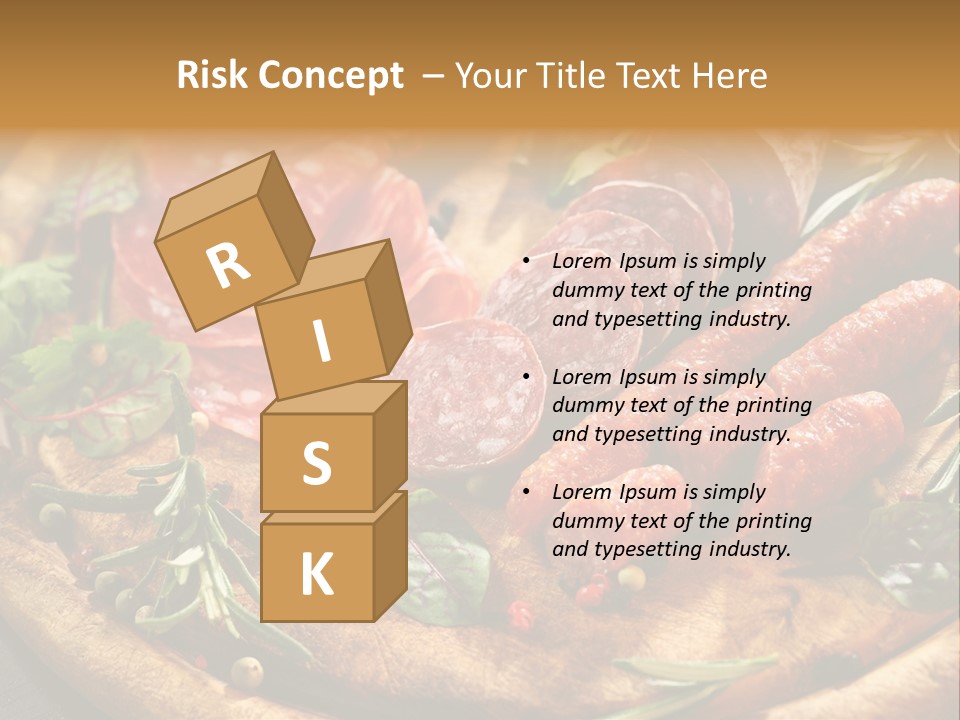 Mediterranean Red Slice PowerPoint Template