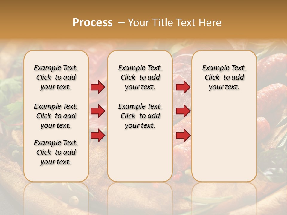 Mediterranean Red Slice PowerPoint Template