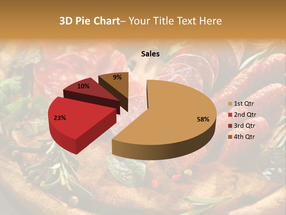 Mediterranean Red Slice PowerPoint Template