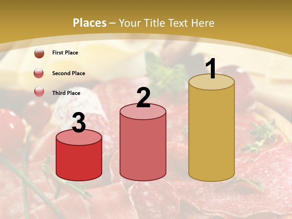 Dish Cutting Appetizer PowerPoint Template