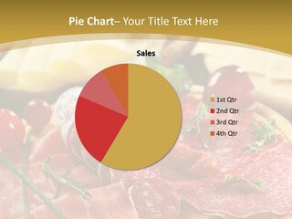 Dish Cutting Appetizer PowerPoint Template