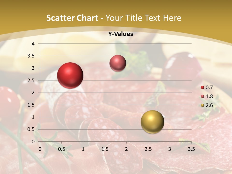 Dish Cutting Appetizer PowerPoint Template