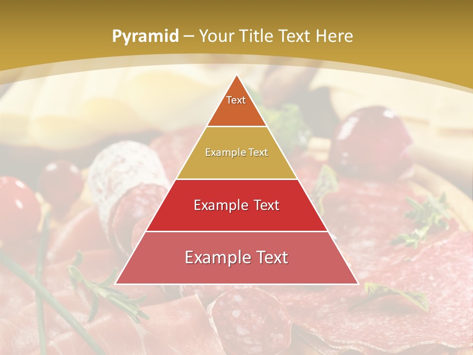 Dish Cutting Appetizer PowerPoint Template