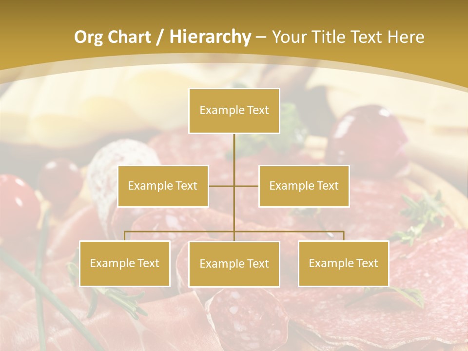 Dish Cutting Appetizer PowerPoint Template