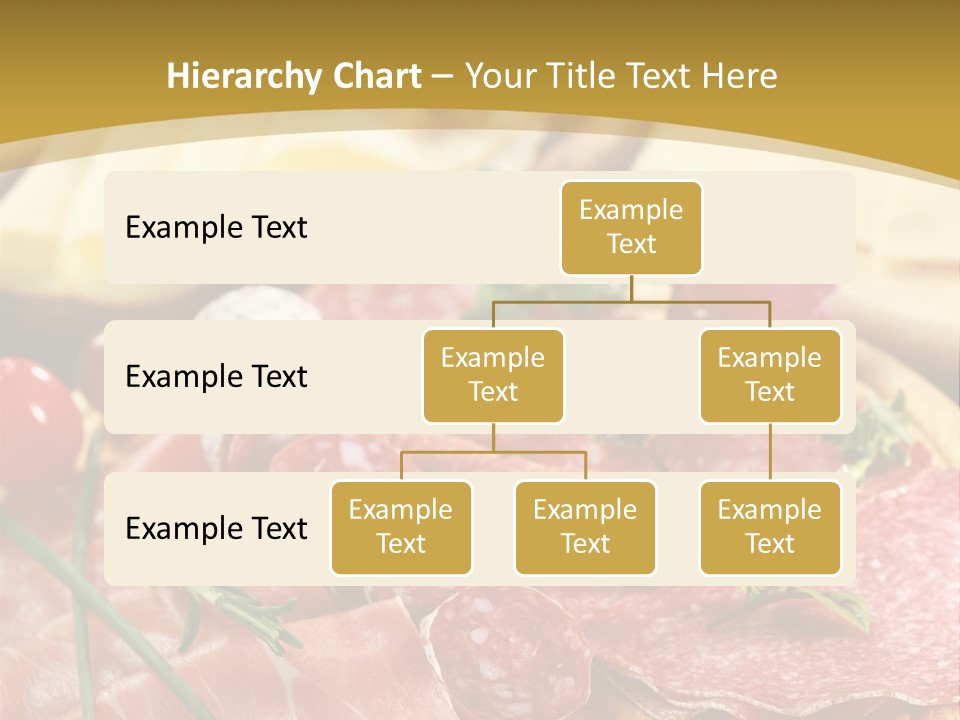 Dish Cutting Appetizer PowerPoint Template