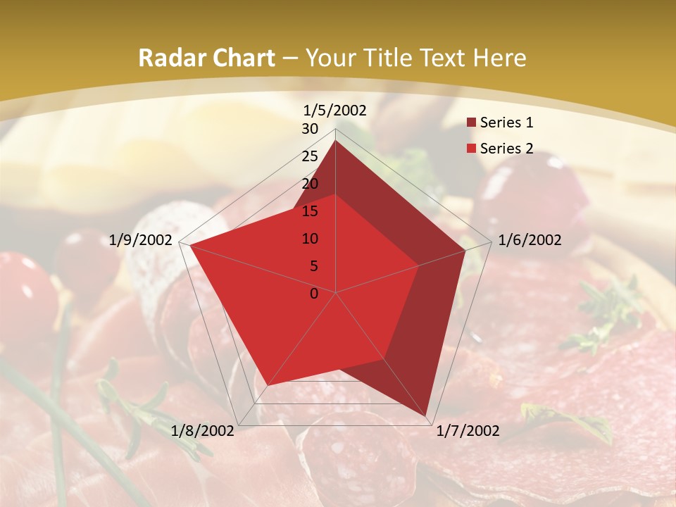 Dish Cutting Appetizer PowerPoint Template
