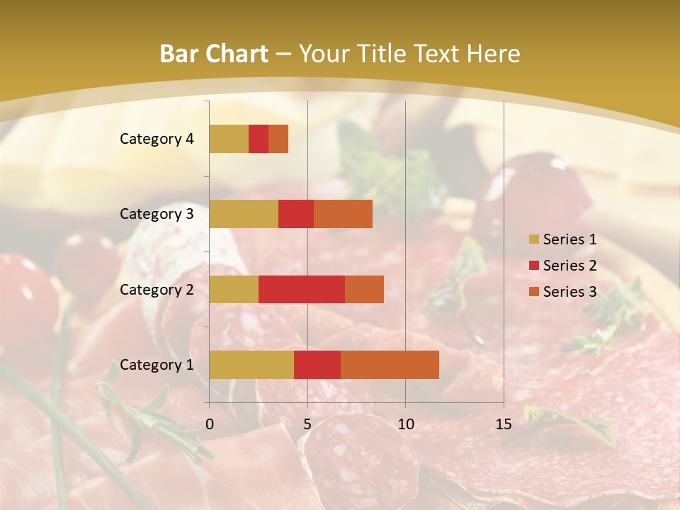 Dish Cutting Appetizer PowerPoint Template