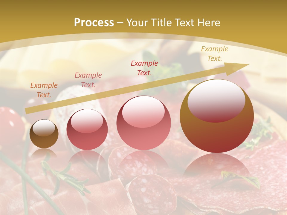 Dish Cutting Appetizer PowerPoint Template
