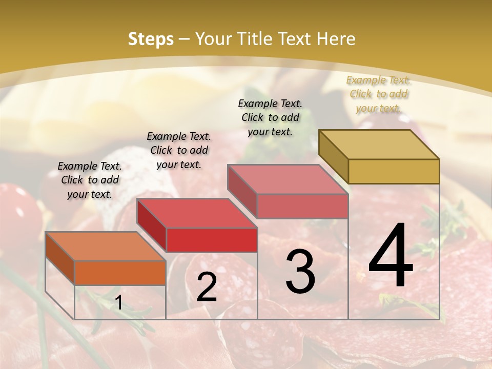 Dish Cutting Appetizer PowerPoint Template