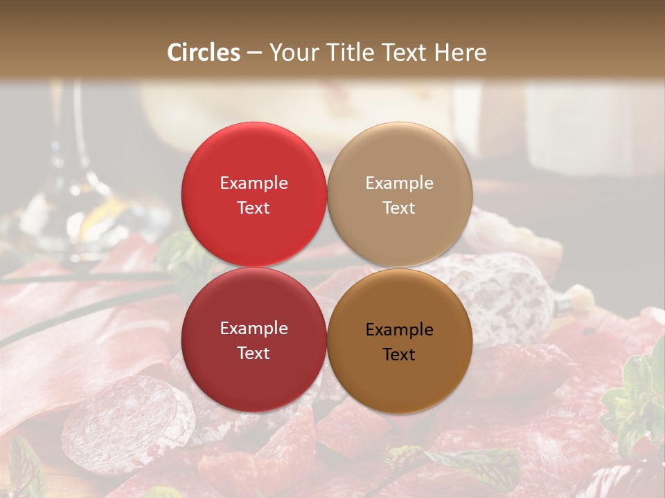 Pepper Ham Delicious PowerPoint Template