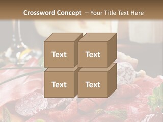 Pepper Ham Delicious PowerPoint Template