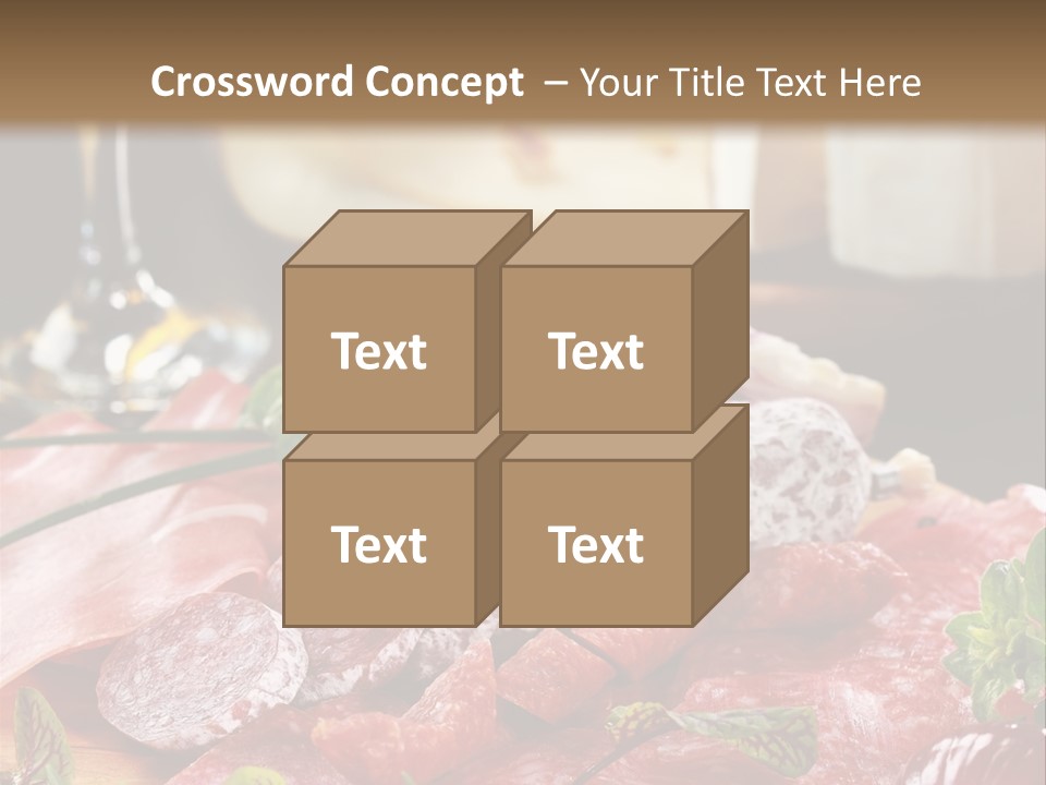 Pepper Ham Delicious PowerPoint Template