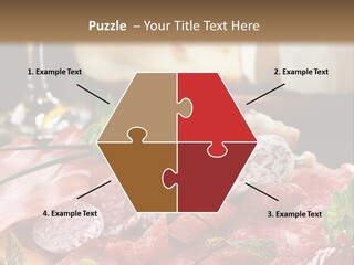 Pepper Ham Delicious PowerPoint Template