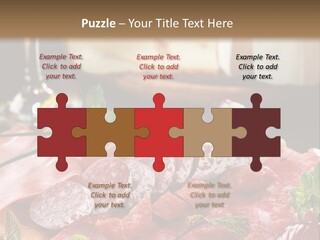 Pepper Ham Delicious PowerPoint Template