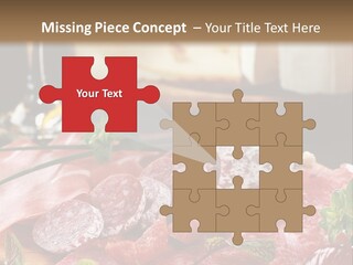 Pepper Ham Delicious PowerPoint Template