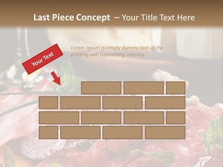 Pepper Ham Delicious PowerPoint Template