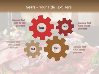 Pepper Ham Delicious PowerPoint Template