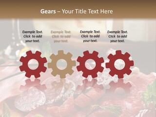 Pepper Ham Delicious PowerPoint Template
