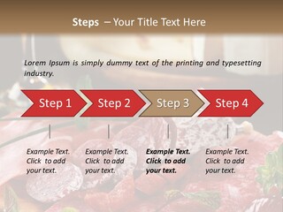 Pepper Ham Delicious PowerPoint Template