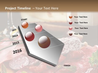 Pepper Ham Delicious PowerPoint Template