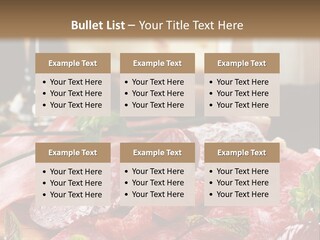 Pepper Ham Delicious PowerPoint Template
