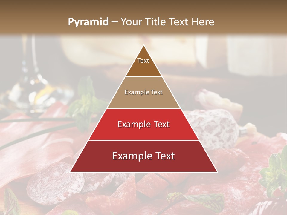 Pepper Ham Delicious PowerPoint Template