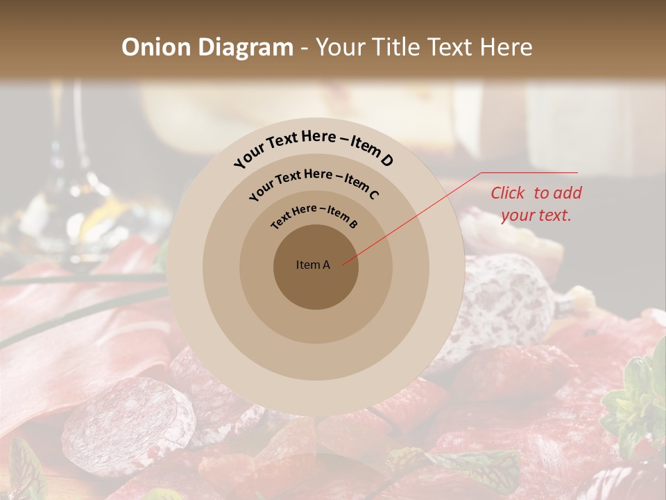 Pepper Ham Delicious PowerPoint Template