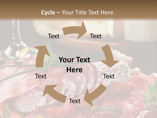 Pepper Ham Delicious PowerPoint Template