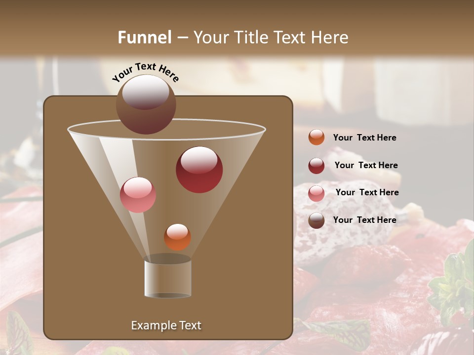 Pepper Ham Delicious PowerPoint Template