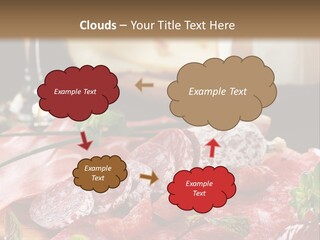 Pepper Ham Delicious PowerPoint Template